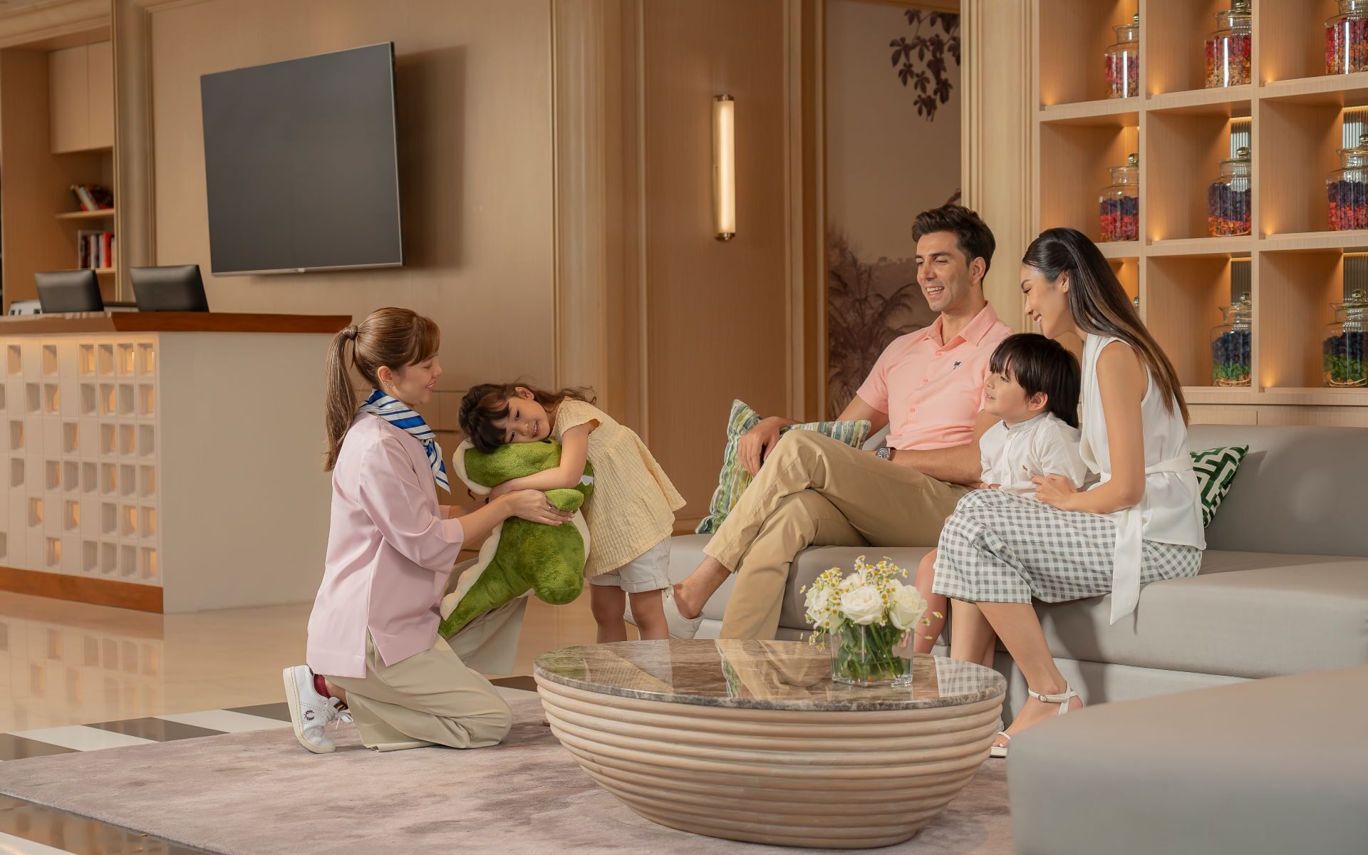 Family-friendly hotel in Sukhumvit with spacious rooms and convenient location at Novotel Living Bangkok Sukhumvit Legacy.
