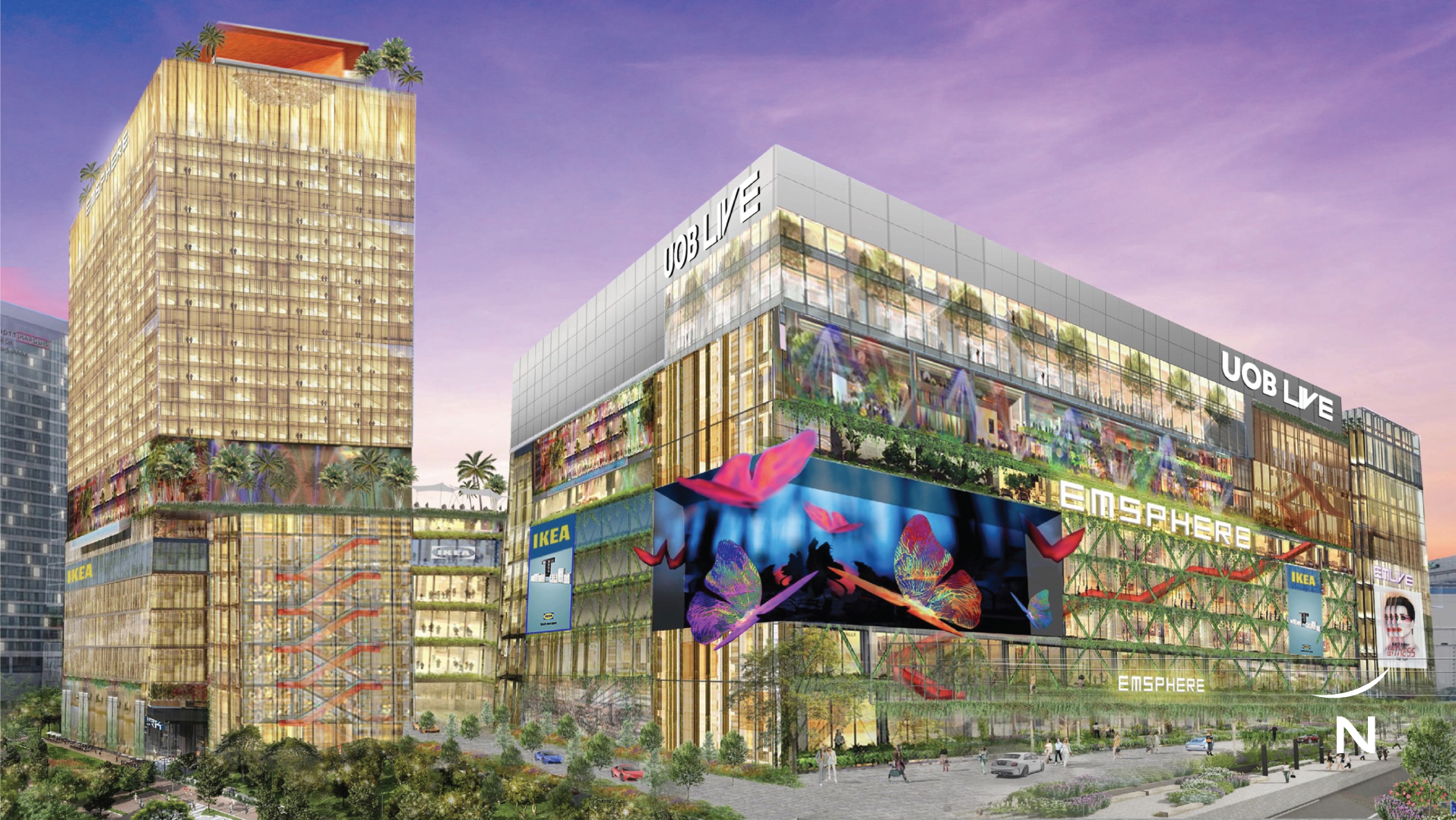 Hotel in Sukhumvit near shopping malls, including Terminal 21 and EmQuartier, at Novotel Living Bangkok Sukhumvit Legacy.