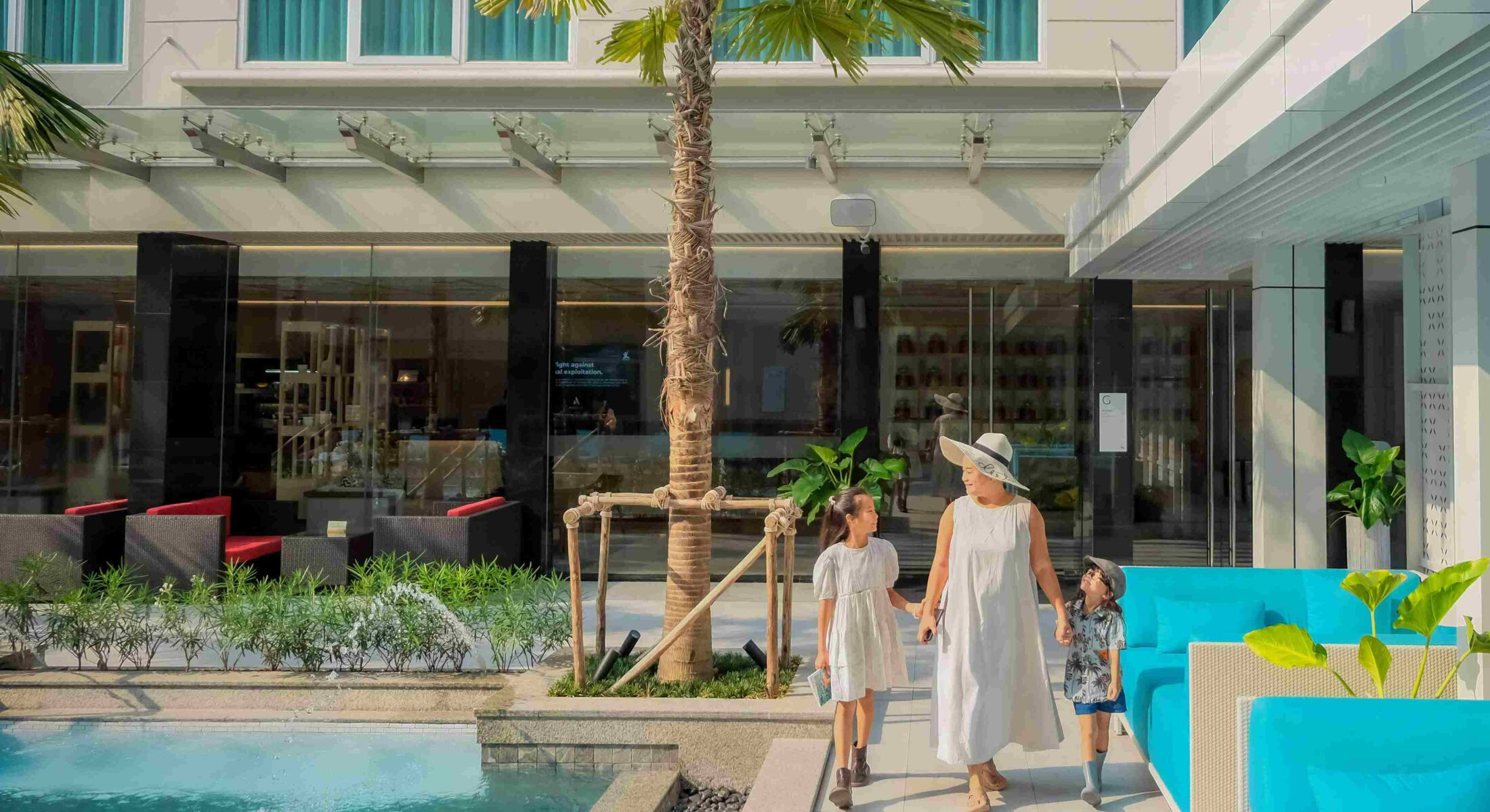Family-friendly hotel in Sukhumvit with spacious rooms and convenient location at Novotel Living Bangkok Sukhumvit Legacy.