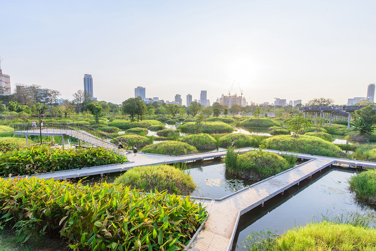 Popular attractions near Novotel Living Bangkok Sukhumvit Legacy, including shopping malls, museums, parks, night market, art gallery, temples, etc
